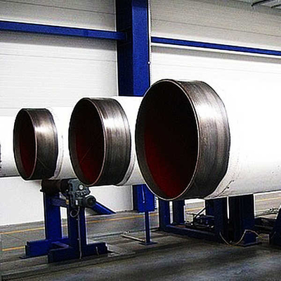 Su Tasarımı Mühendisliği Çakma Çelik Boru Paslanmaz Boya Kaplama 120 Inch