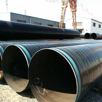 3lpe kaplama dış spiral kaynaklı boru Ssaw Steel Sch40 Api 5l Psl1