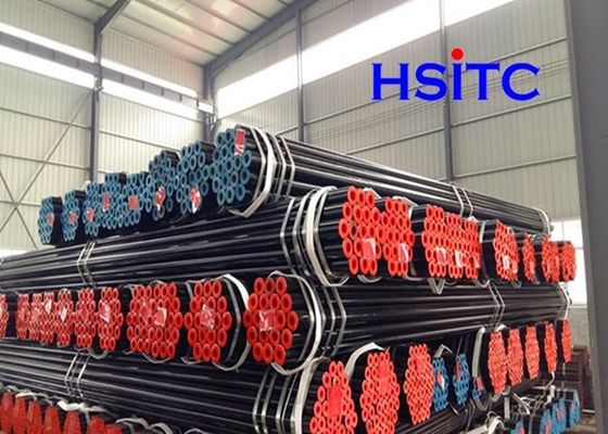 Astm A106 Siyah çelik dikişsiz borular Sch40