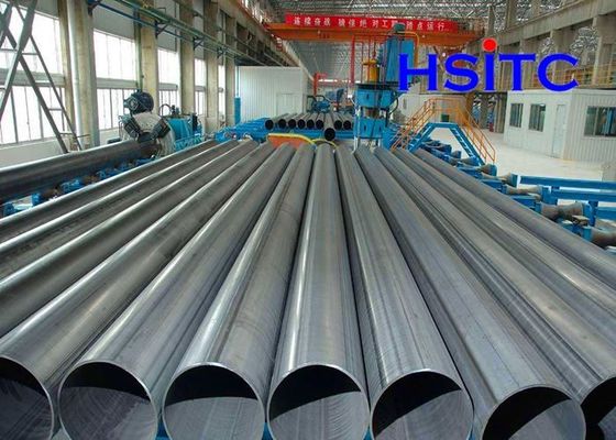 API 5L Düz 6 &quot;ERW Paslanmaz Çelik Boru Sıvı Taşıma