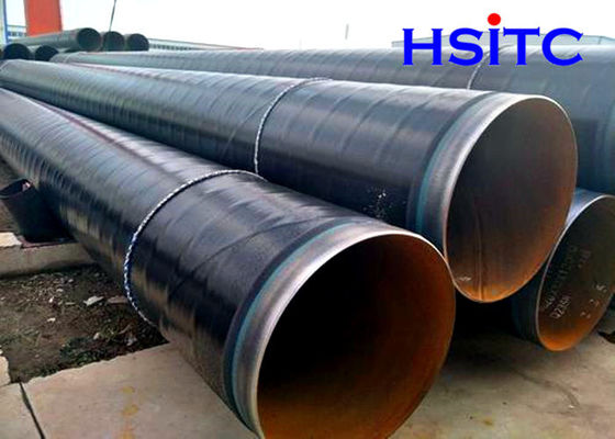 Dn200mm Spiral Denizaltı ASTM A252 6mm 8&quot; SSAW Çelik boru Api 5l