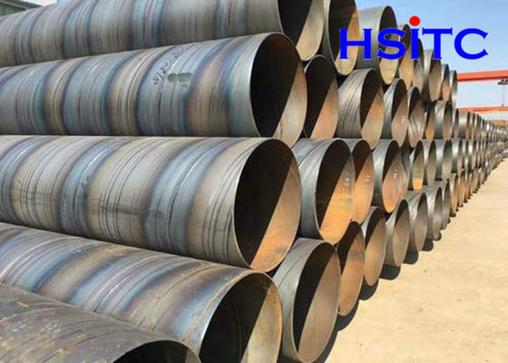 Dn200mm Spiral Denizaltı ASTM A252 6mm 8&quot; SSAW Çelik boru Api 5l