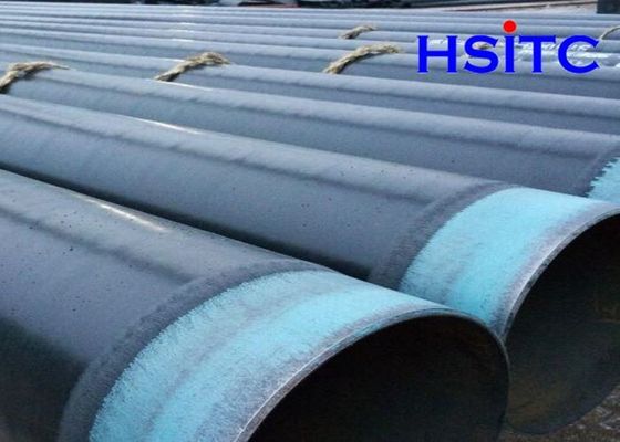 Din30670 3000mm Korozyona Karşı Çelik Boru Üç Katmanlı PP