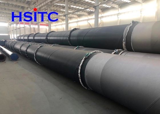 12m Uzunluk DN3000 Ssaw Steel Pipe Astm A252 Standart