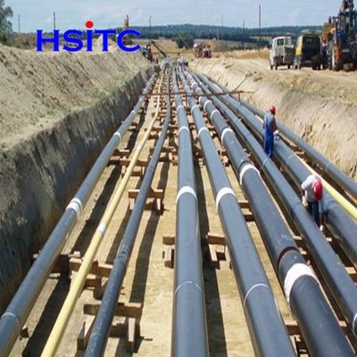 Çöplüğe dönüştürülmüş spiral kaynaklı çelik boru S235 S355 Sınıf.B