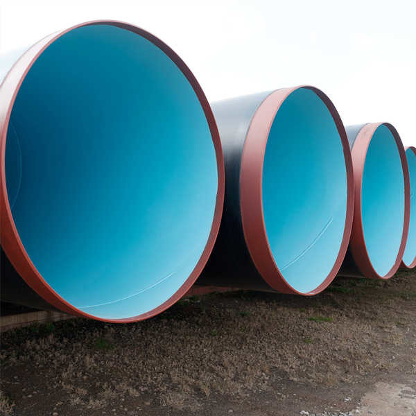 60 Inch Ssaw Steel Pipe Double Random Length Drl Proje için 11-13 Metre