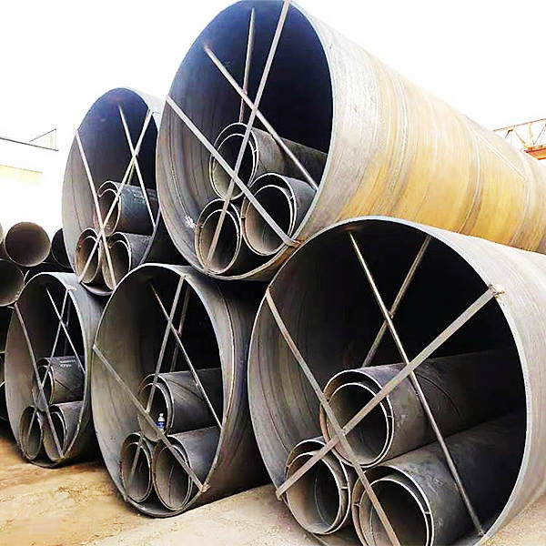 ASTM A139 Testere borusu Std Sch40 Duvar kalınlığı Karbon çelik 0