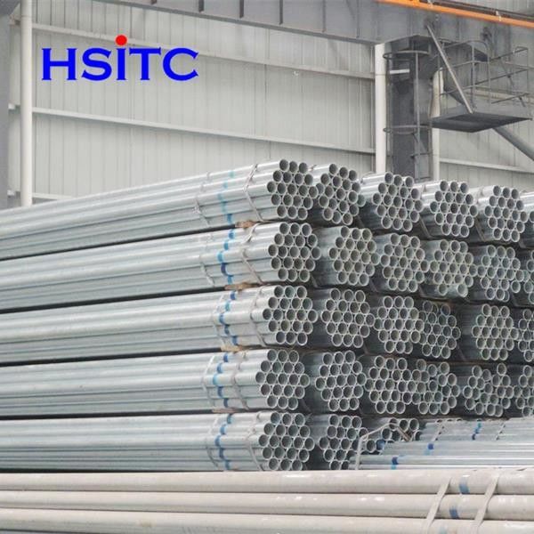 Konteynerler 20 Inch Galvanizli Karbon Çelik boru Zenk kaplanmış 0