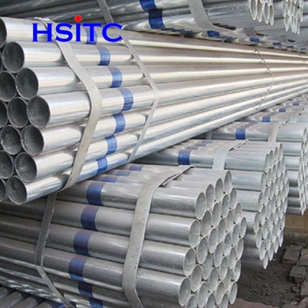 x52 8' '3.75mm Galvanize Karbon Çelik Boru Dn100 0