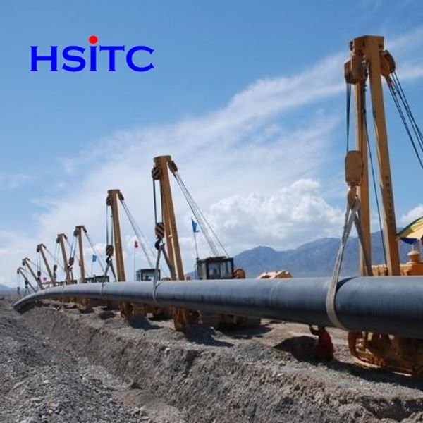 Din30670 3000mm Korozyona Karşı Çelik Boru Üç Katmanlı PP 0