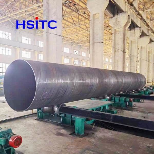 12m Uzunluk DN3000 Ssaw Steel Pipe Astm A252 Standart 0