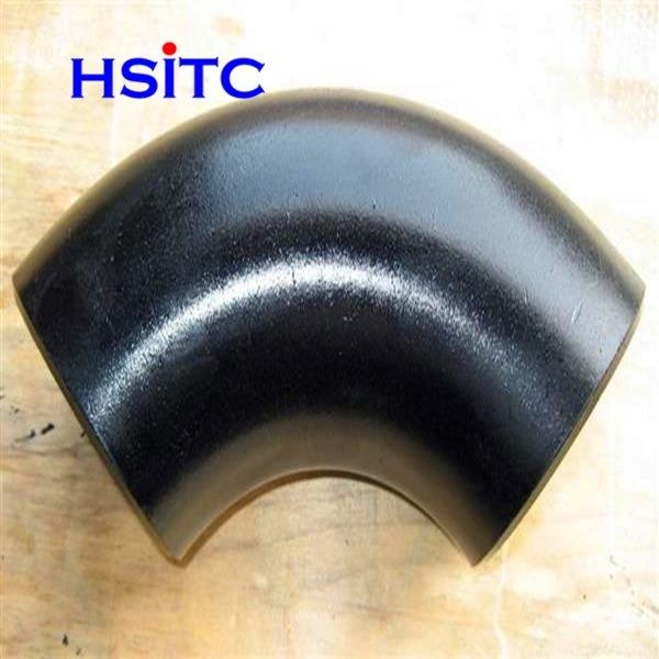 A234 Astm A403 Astm A420 Karbon çelik boru dirseği Sch40 Std Sch80 0
